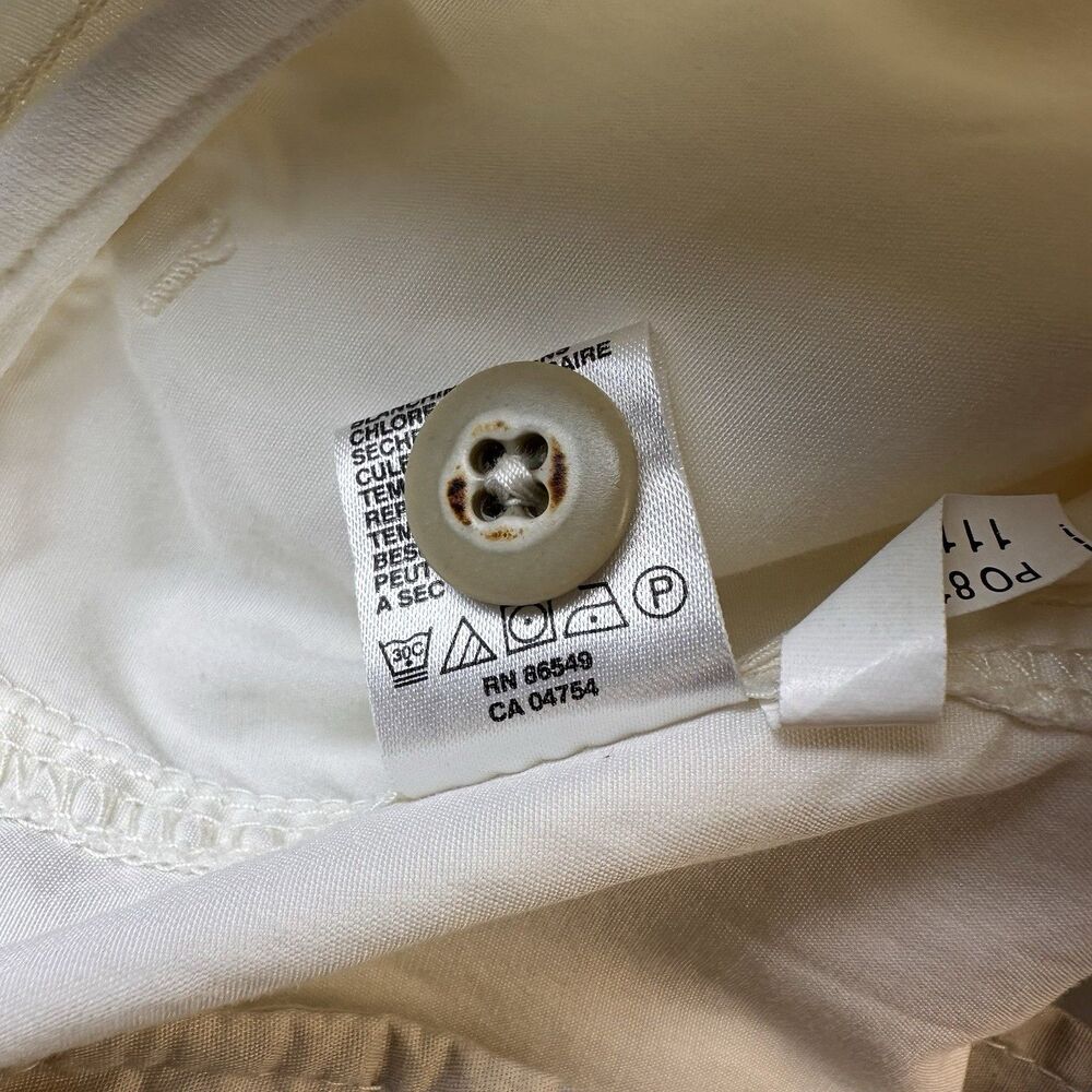Tommy Bahama Off White shorts Safari Resort Beach Vibes RELAX 10" length Size 34 - Picture 8 of 11